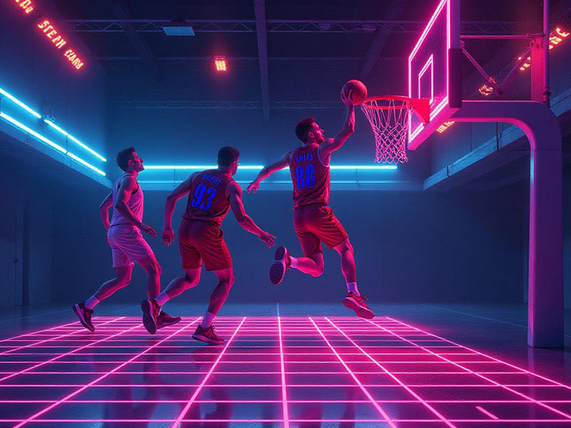 被很多人认出来了！网红瑞哥英语沉浸式观看NBA快船球赛